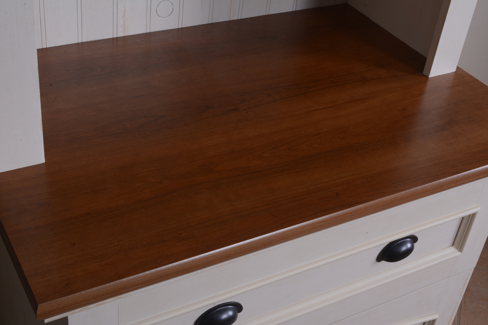 Cottage Style White Hutch