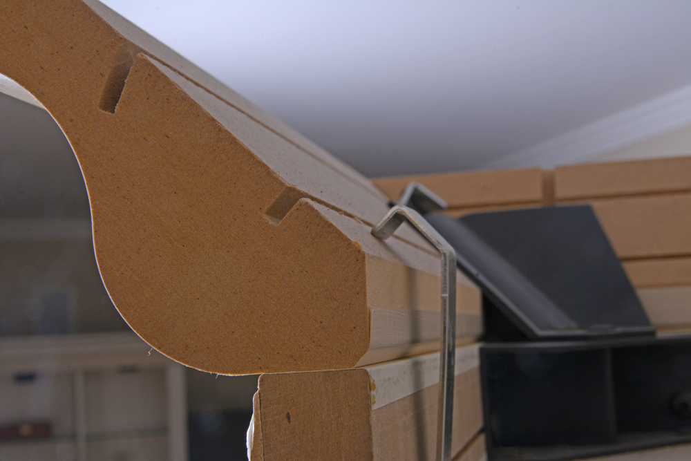 Cottage Style White Hutch