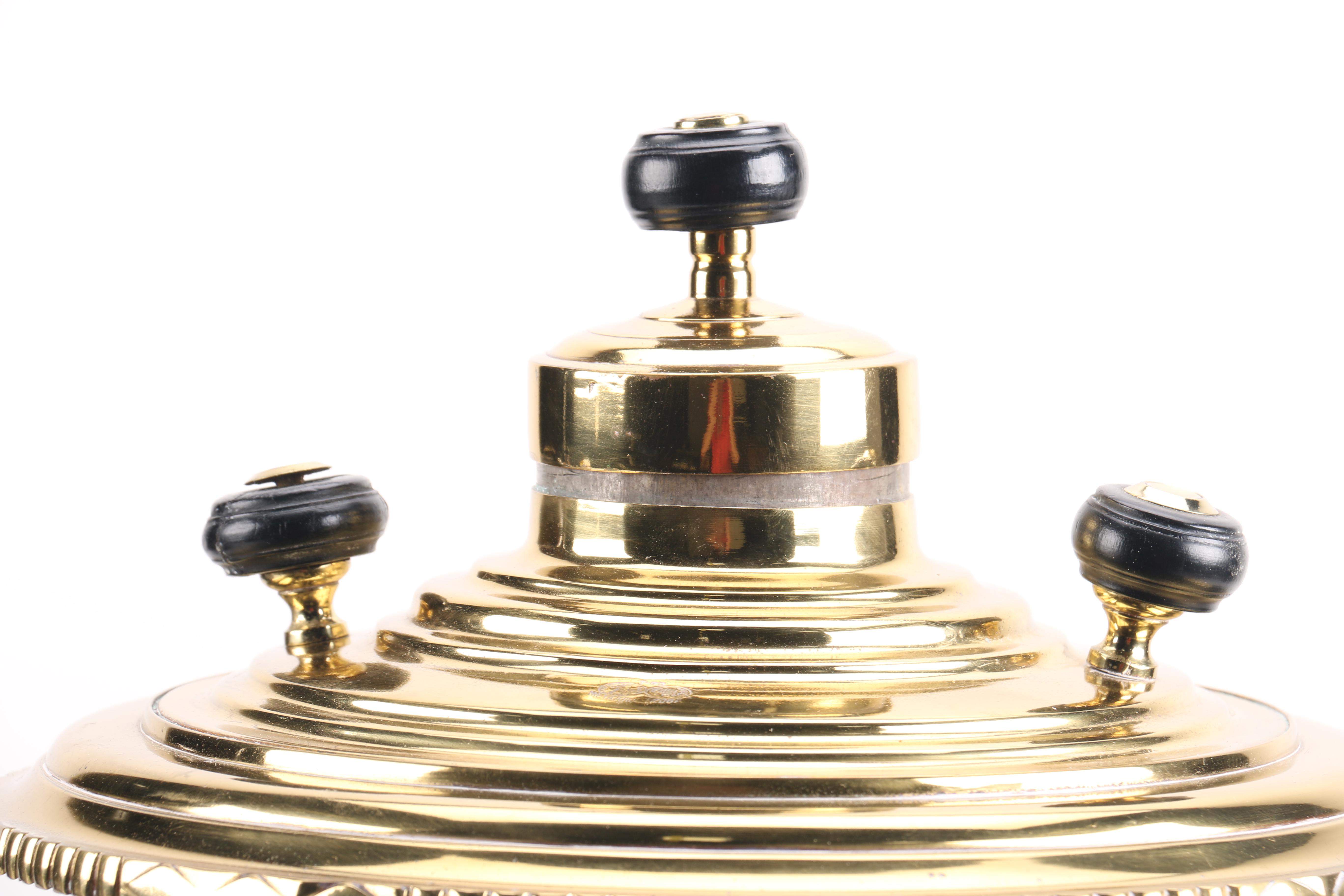 Brass Samovar and Tray