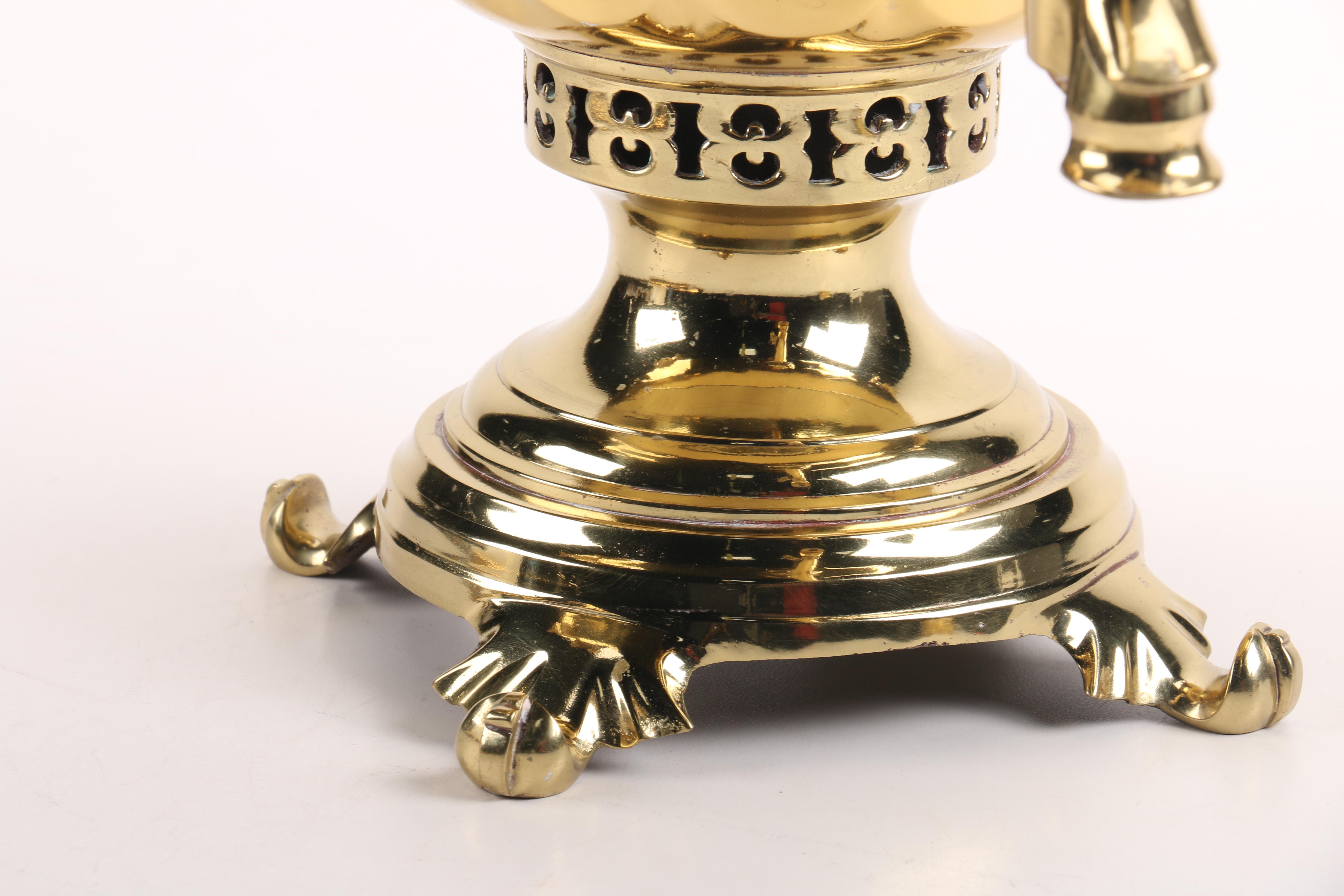 Brass Samovar and Tray