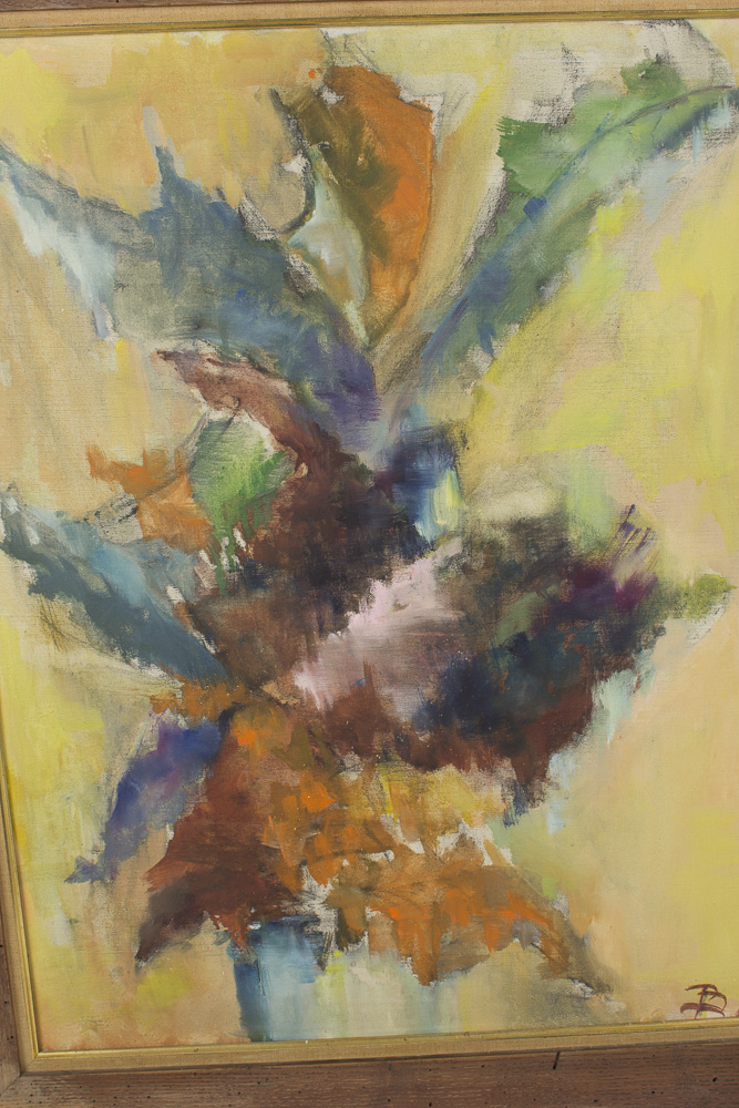 Oil Painting on Canvas of Abstract Compsoition