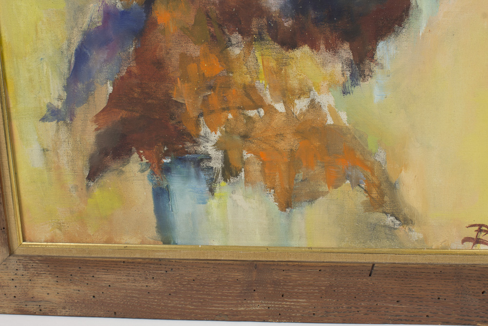 Oil Painting on Canvas of Abstract Compsoition