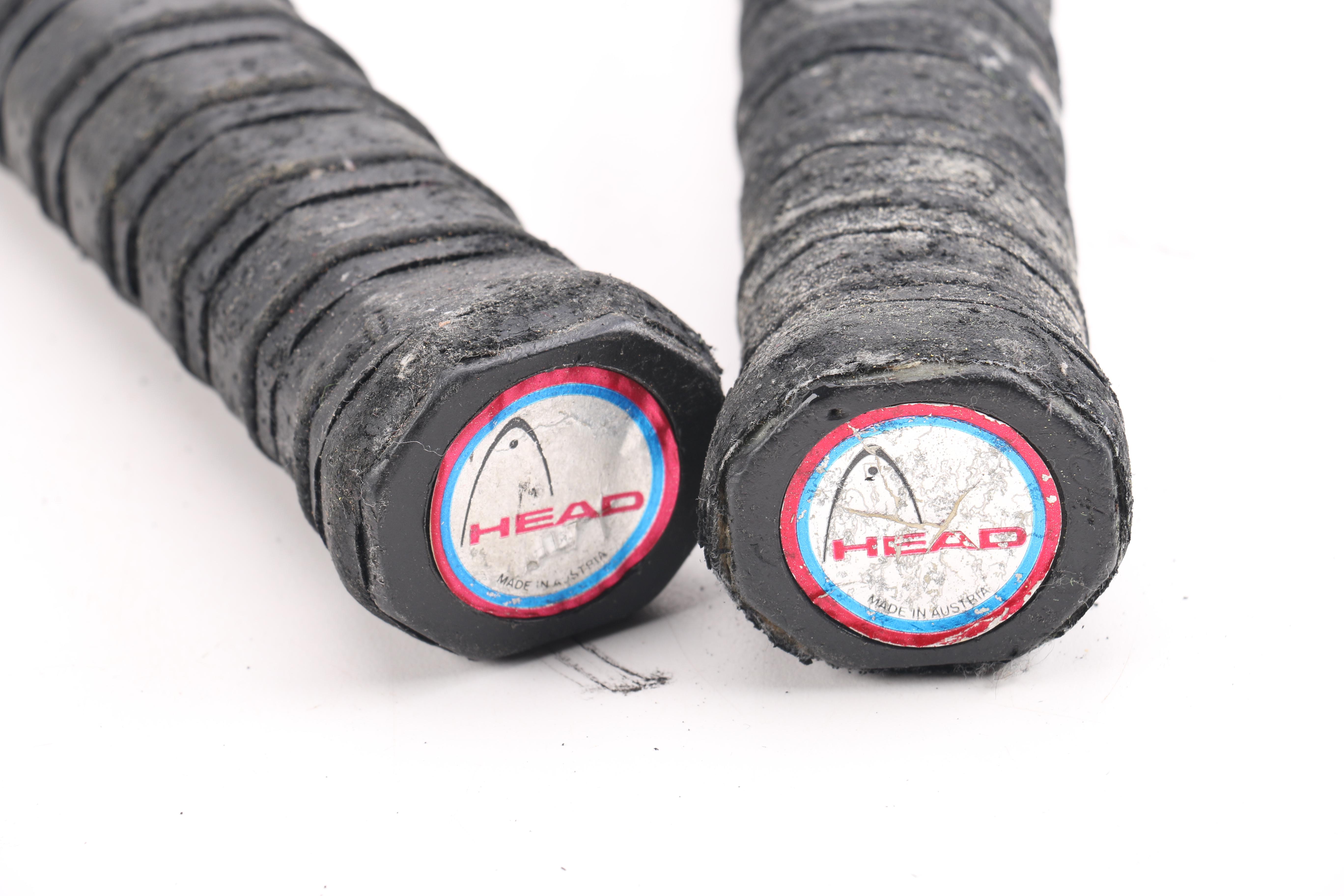 Head, Prince, and Wilson Tennis Rackets With Bag