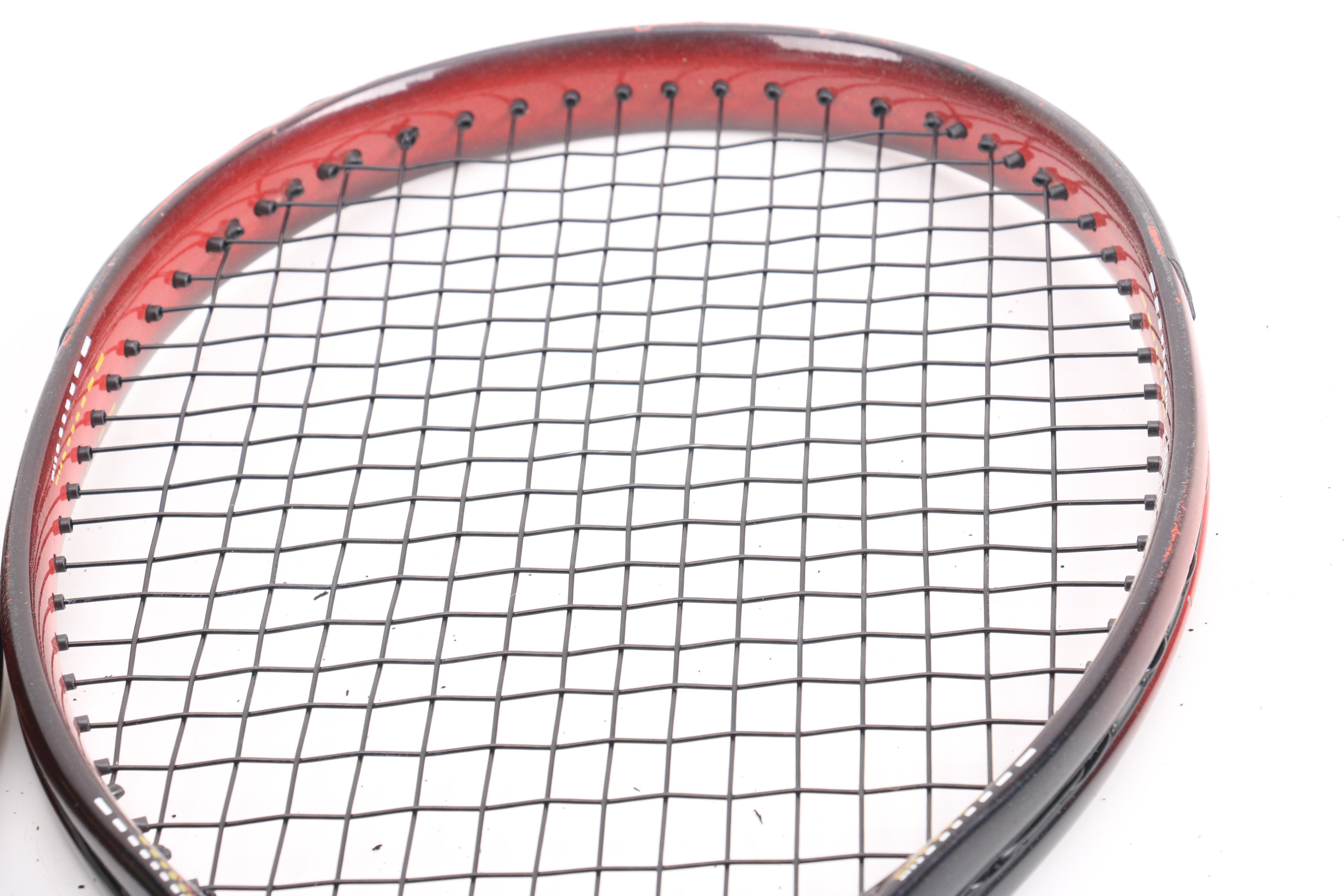 Head, Prince, and Wilson Tennis Rackets With Bag