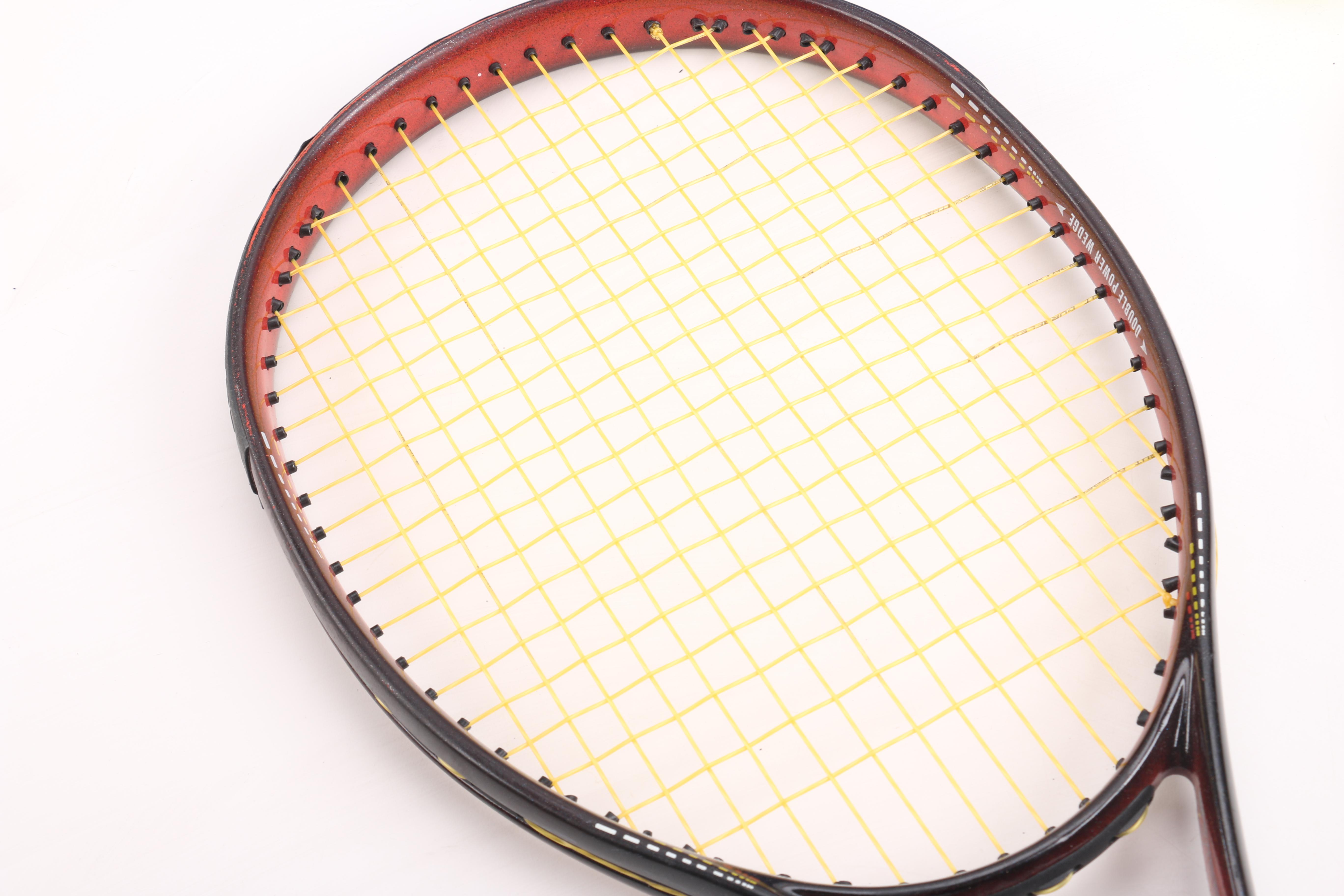 Head, Prince, and Wilson Tennis Rackets With Bag