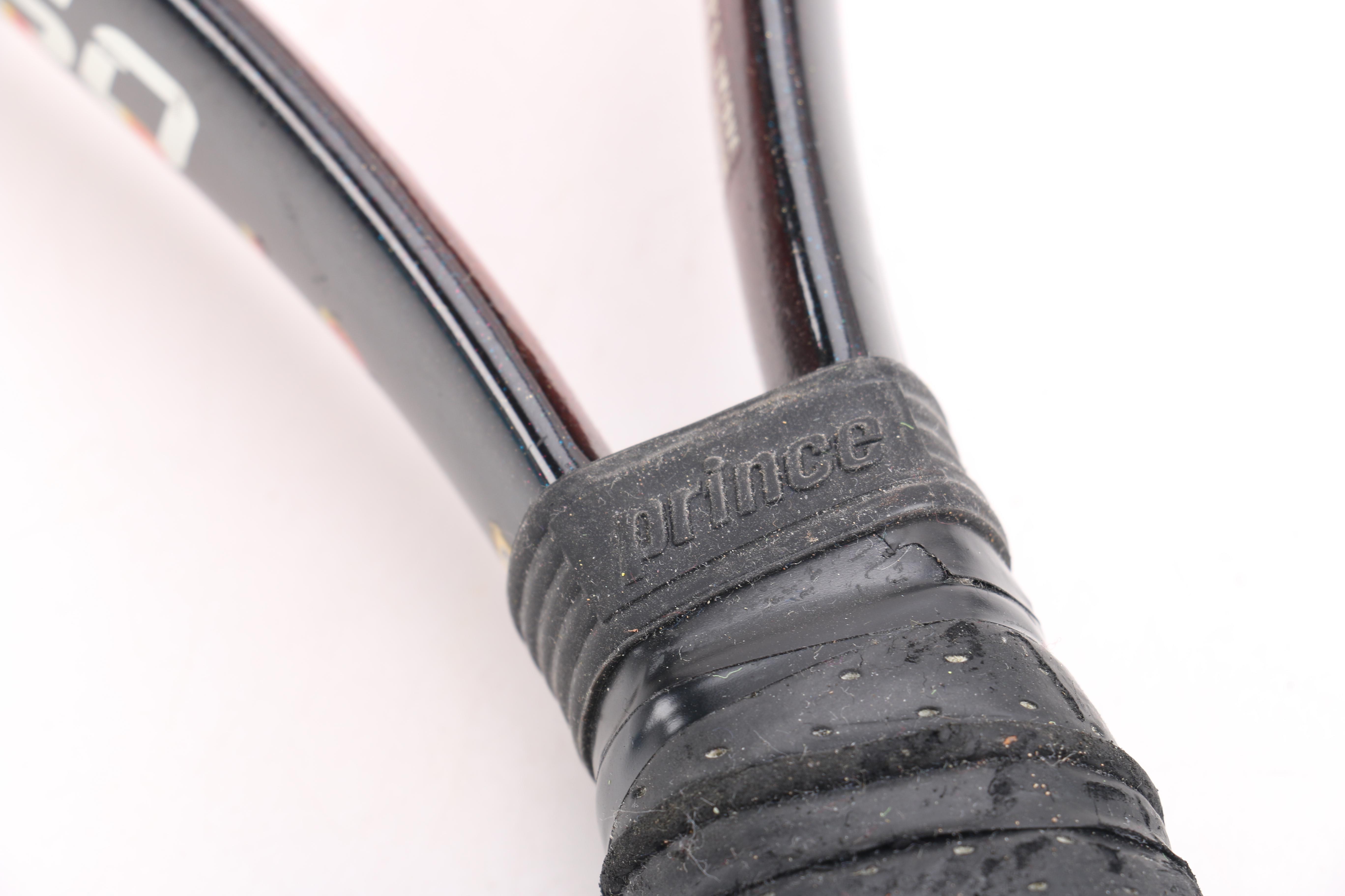 Head, Prince, and Wilson Tennis Rackets With Bag