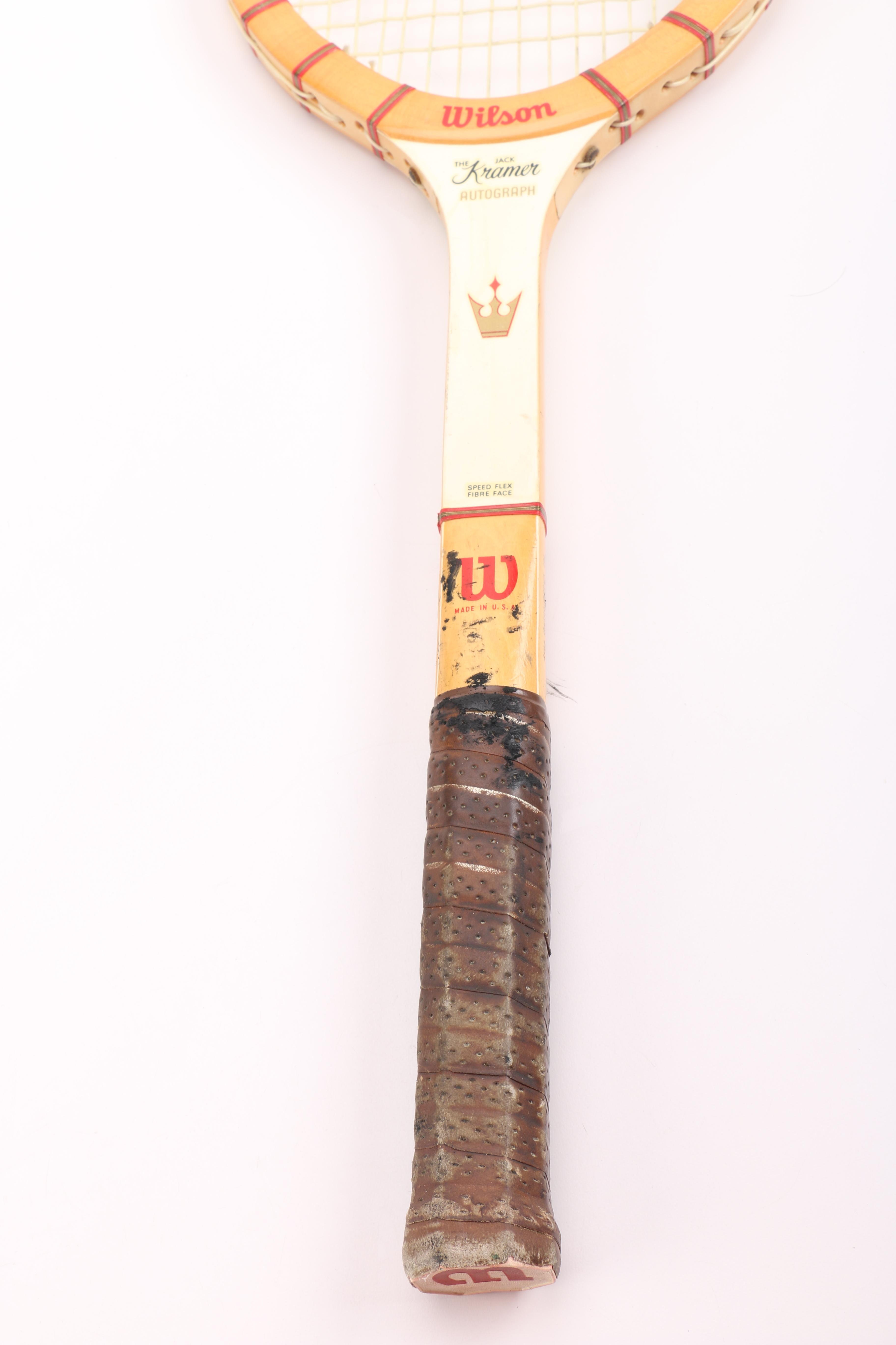 Head, Prince, and Wilson Tennis Rackets With Bag