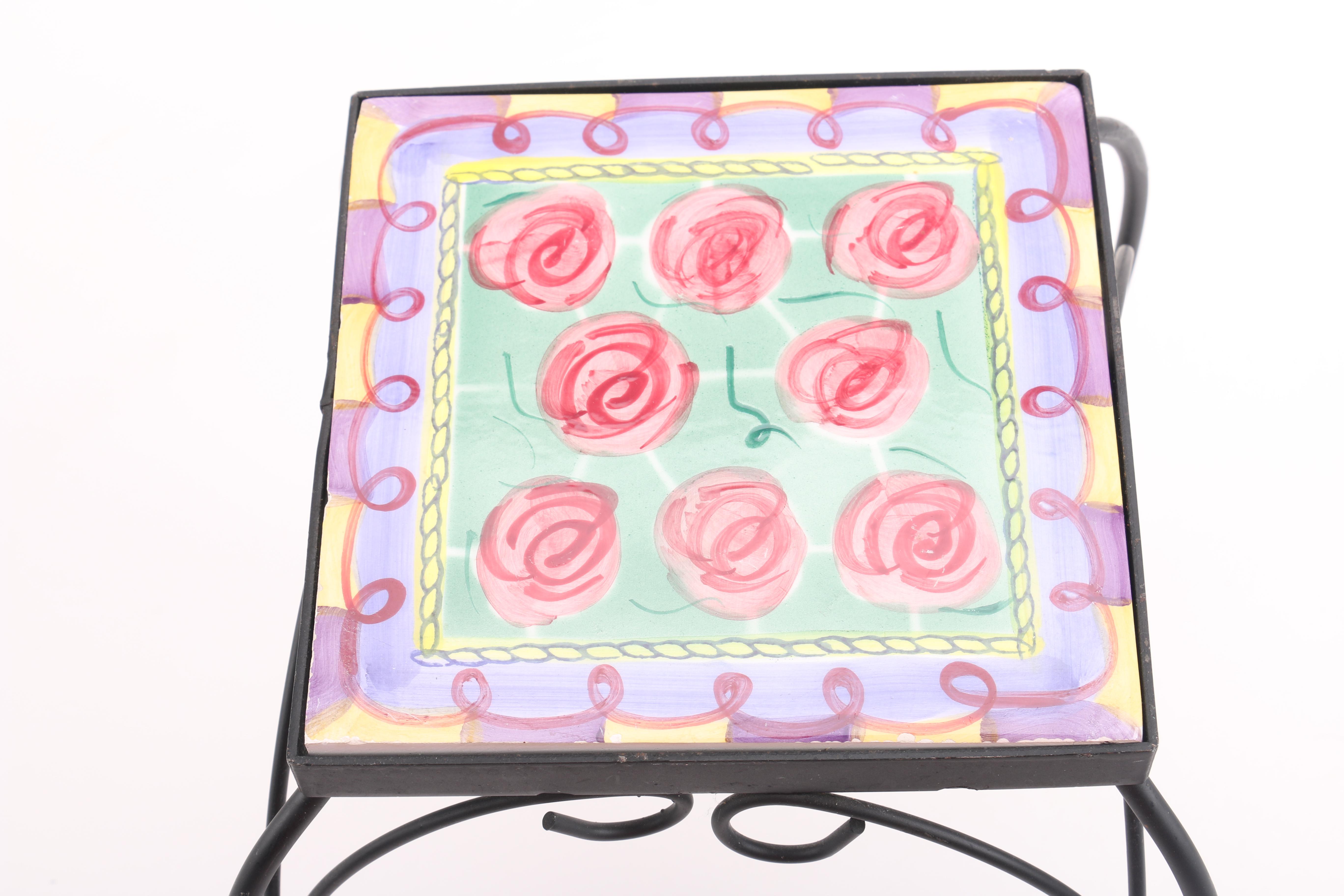 Decorative Metal Side Tables