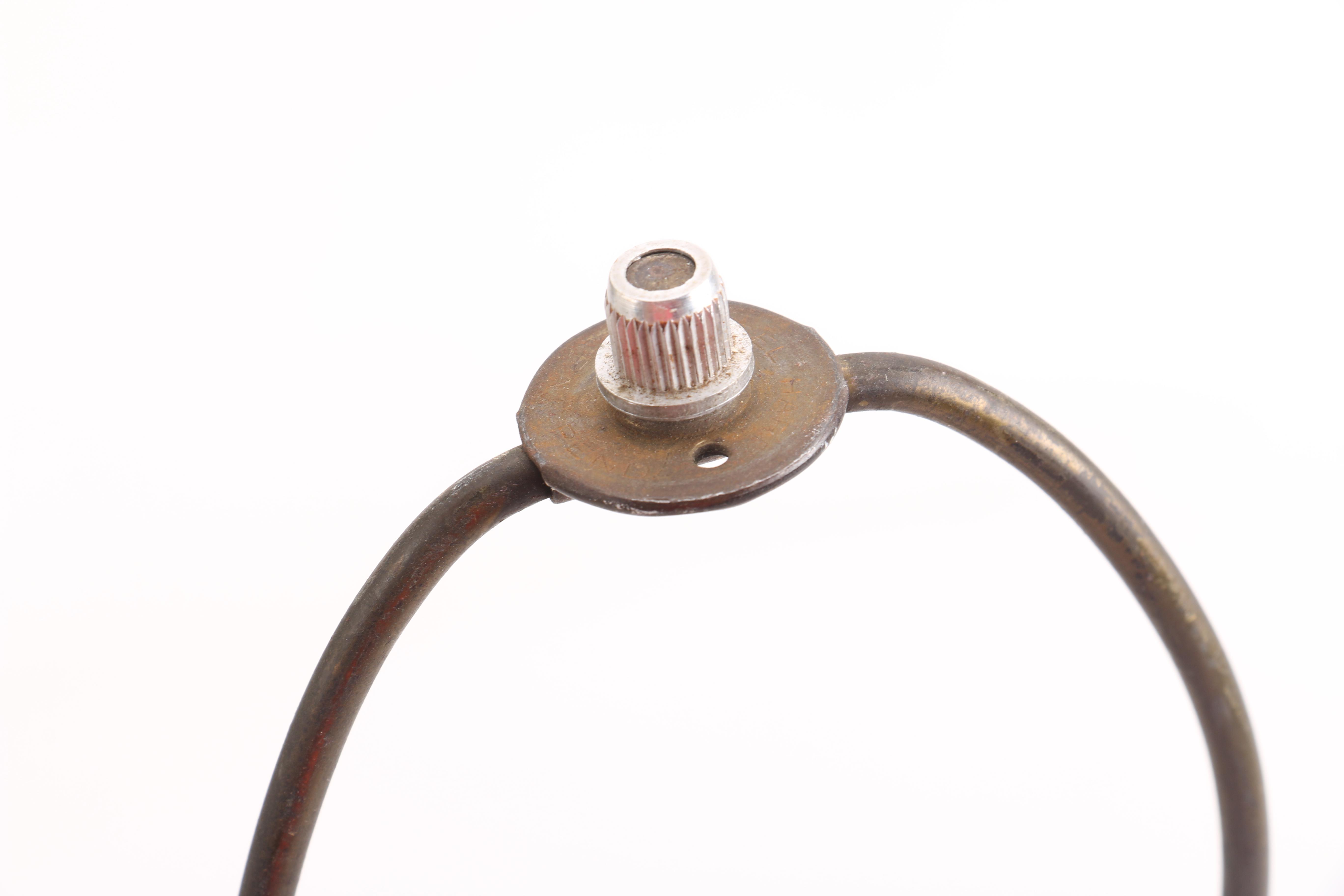 Mid Century Modern Ceramic and Wood Lamp