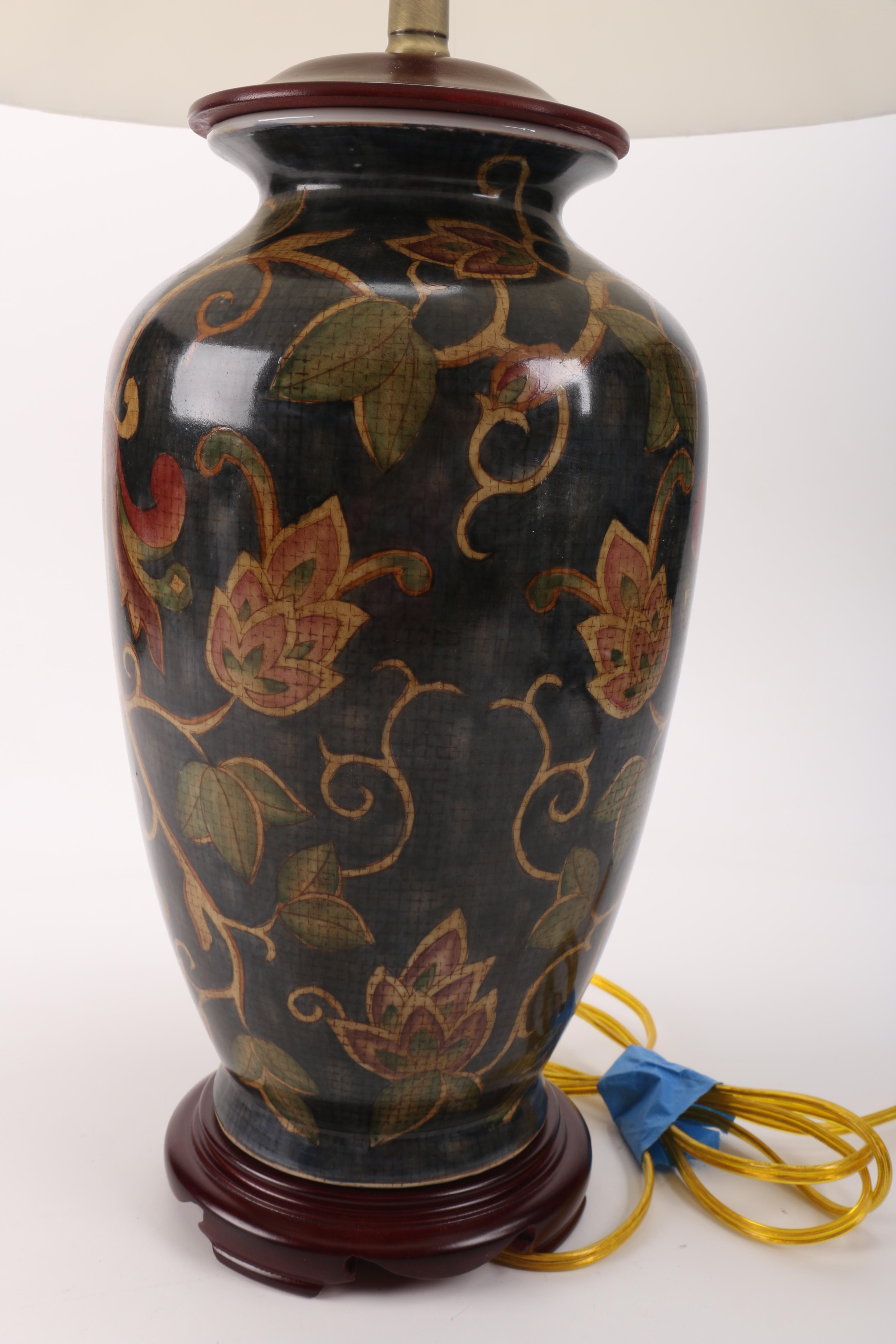 Ceramic Vase Lamp
