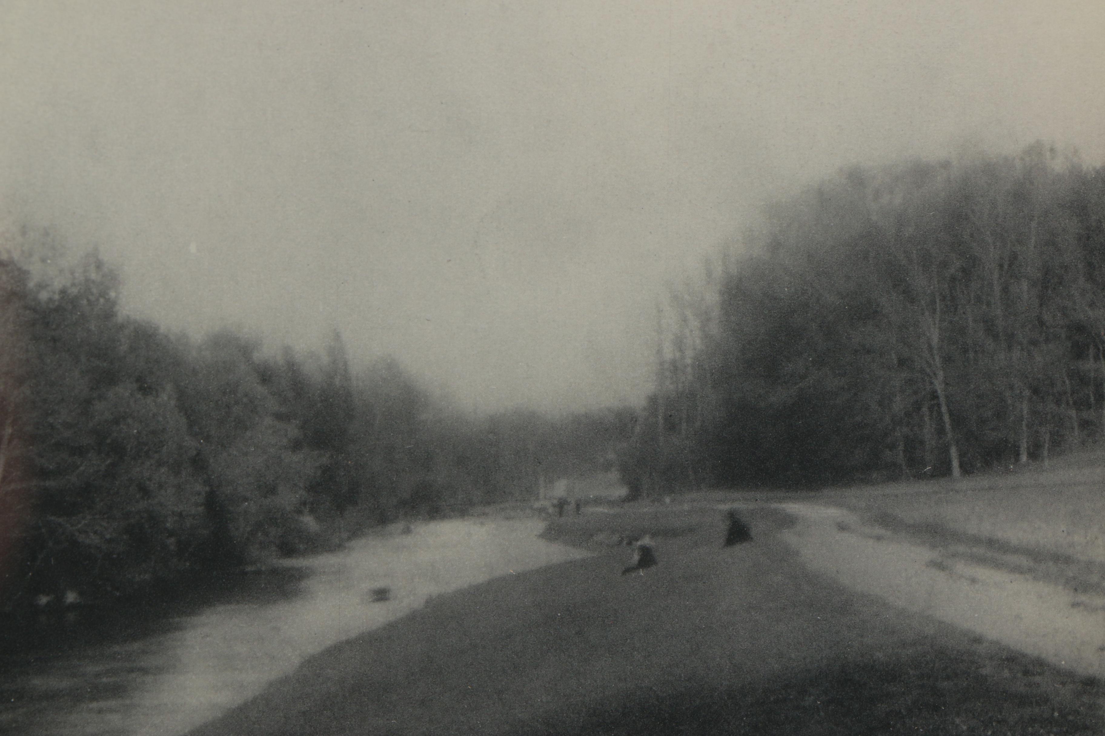 Photogravure "Along The Seine Embankment"