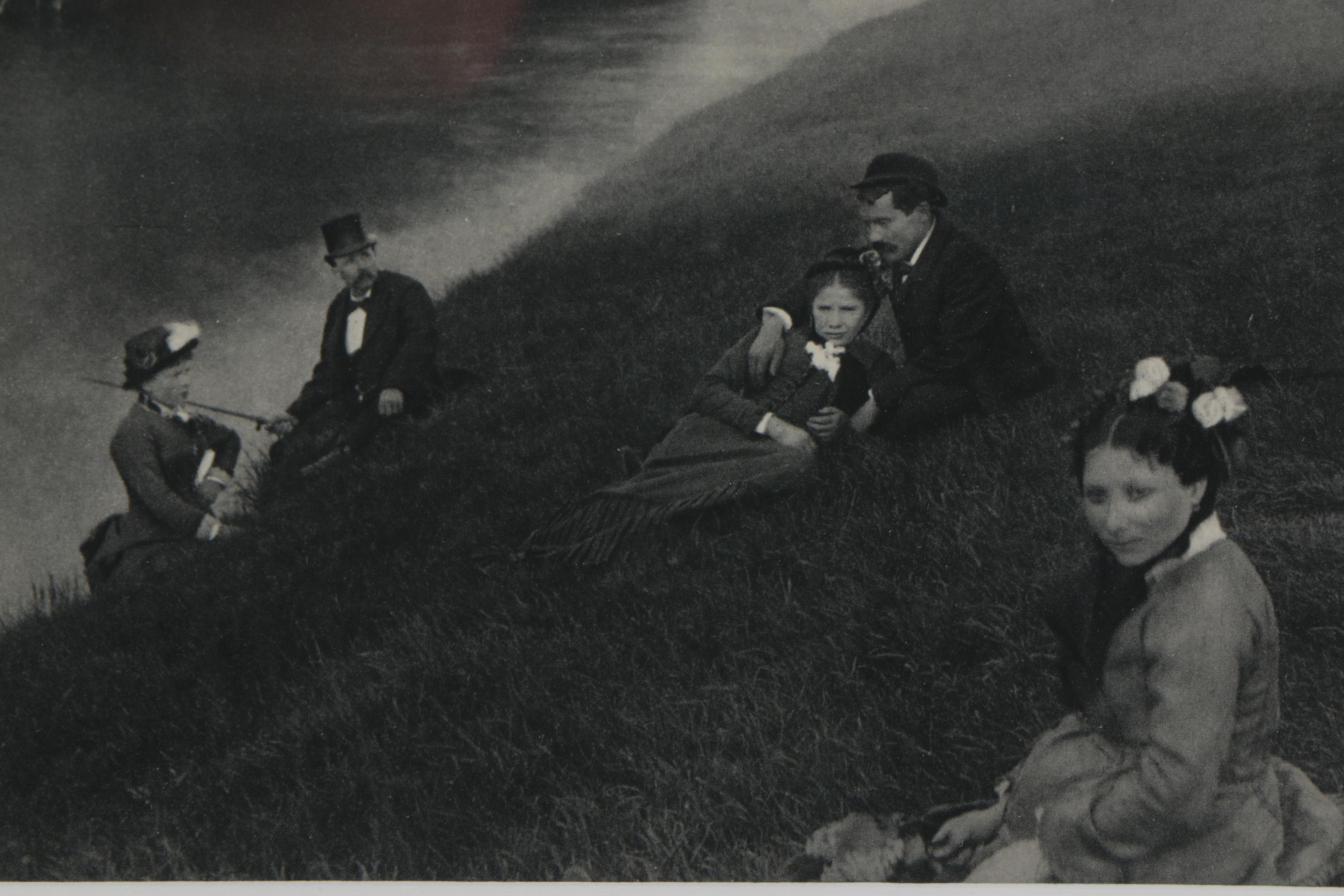 Photogravure "Along The Seine Embankment"