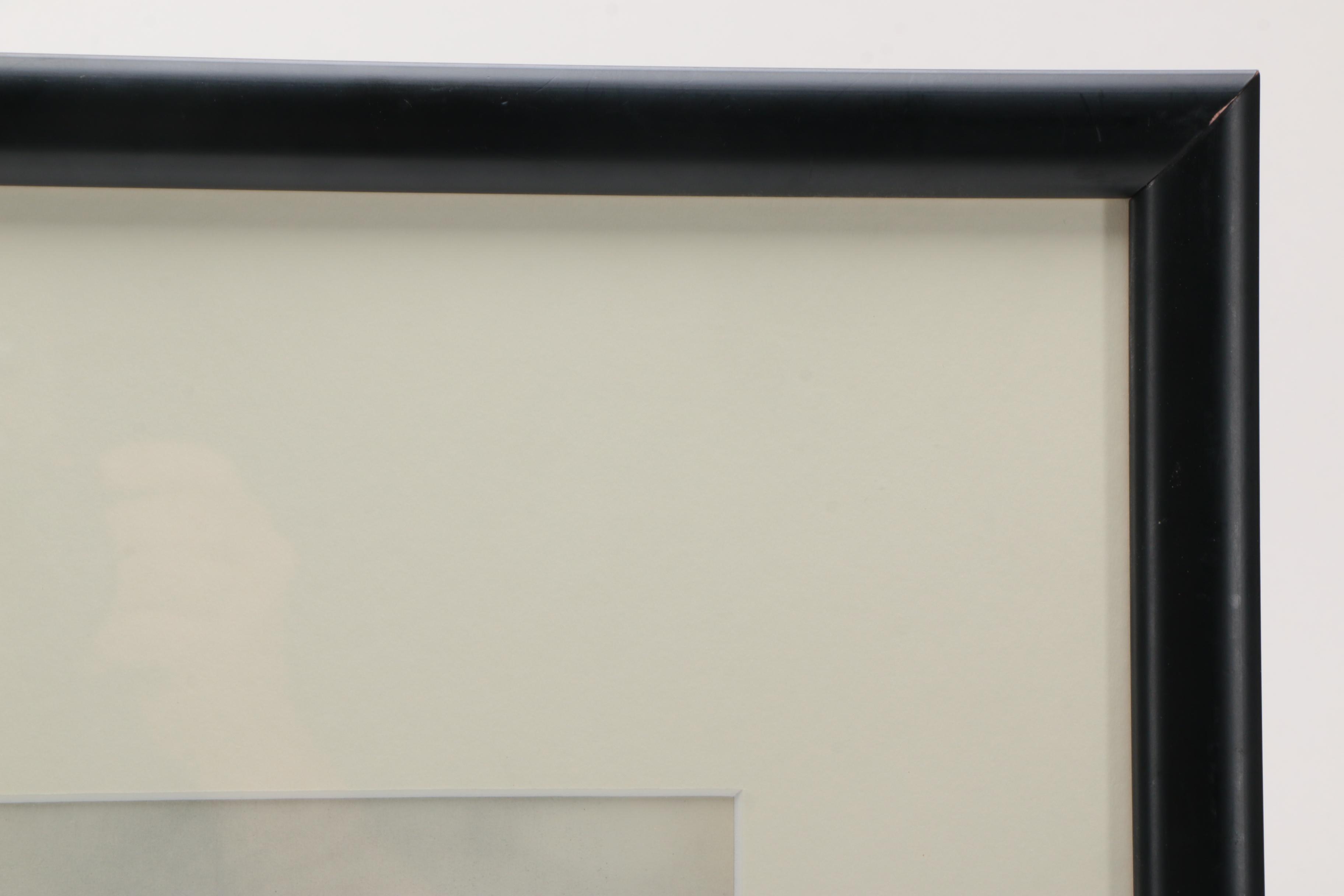 Photogravure "Along The Seine Embankment"