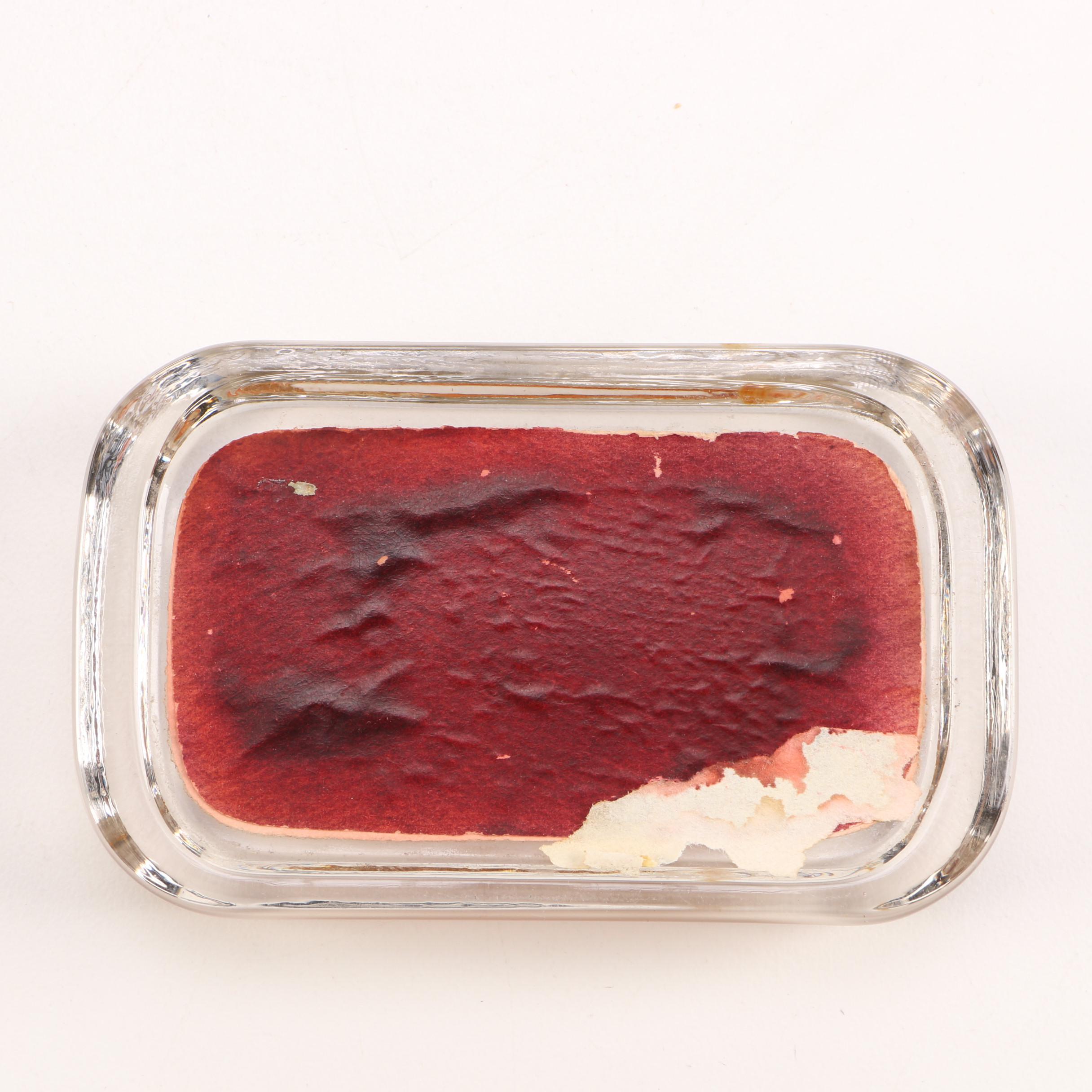 Lithographic Glass Paperweights