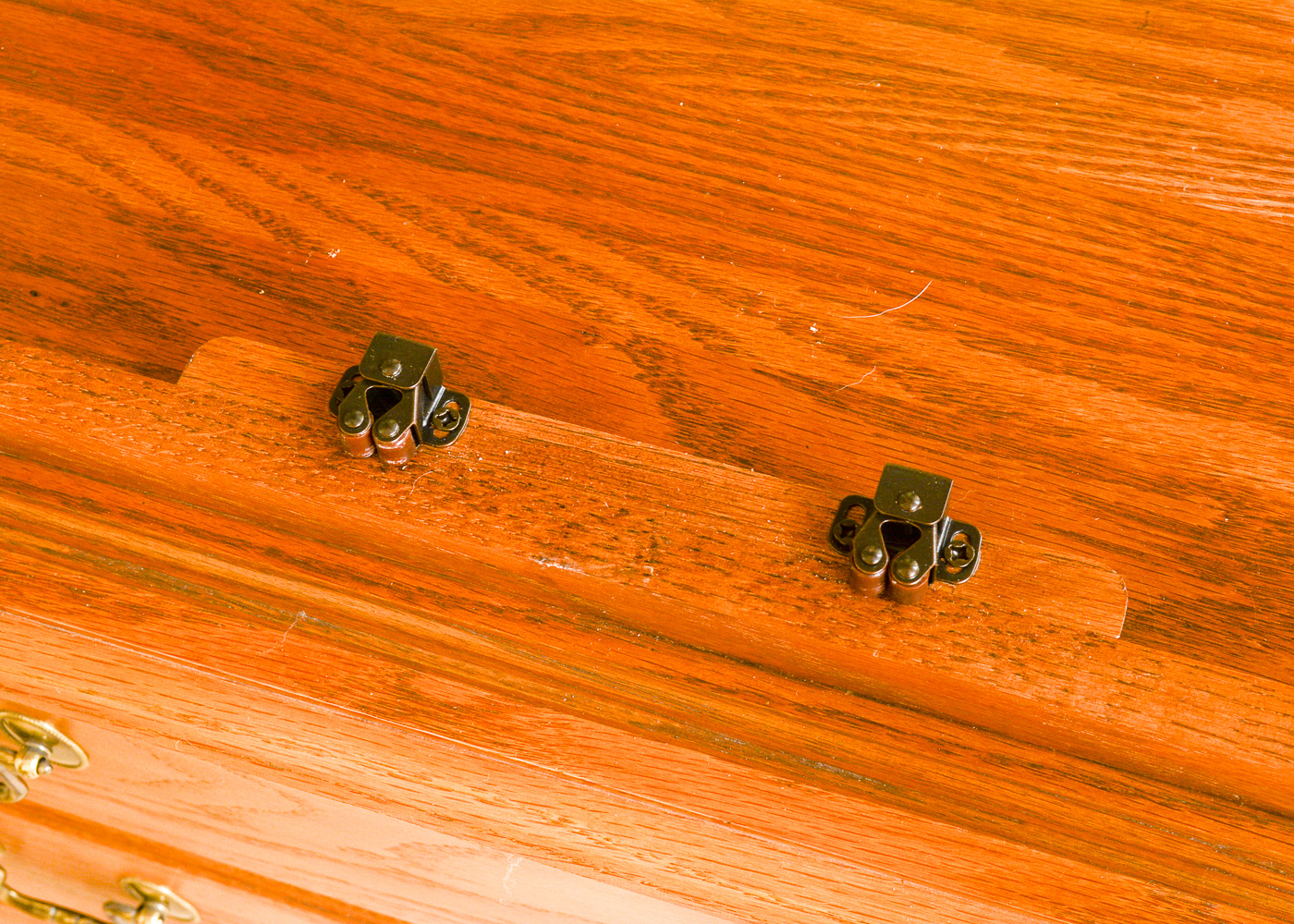 Cochrane Oak Lighted China Cabinet