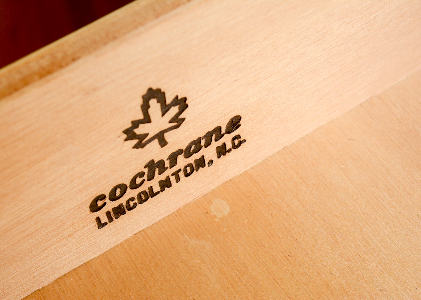 Cochrane Oak Lighted China Cabinet