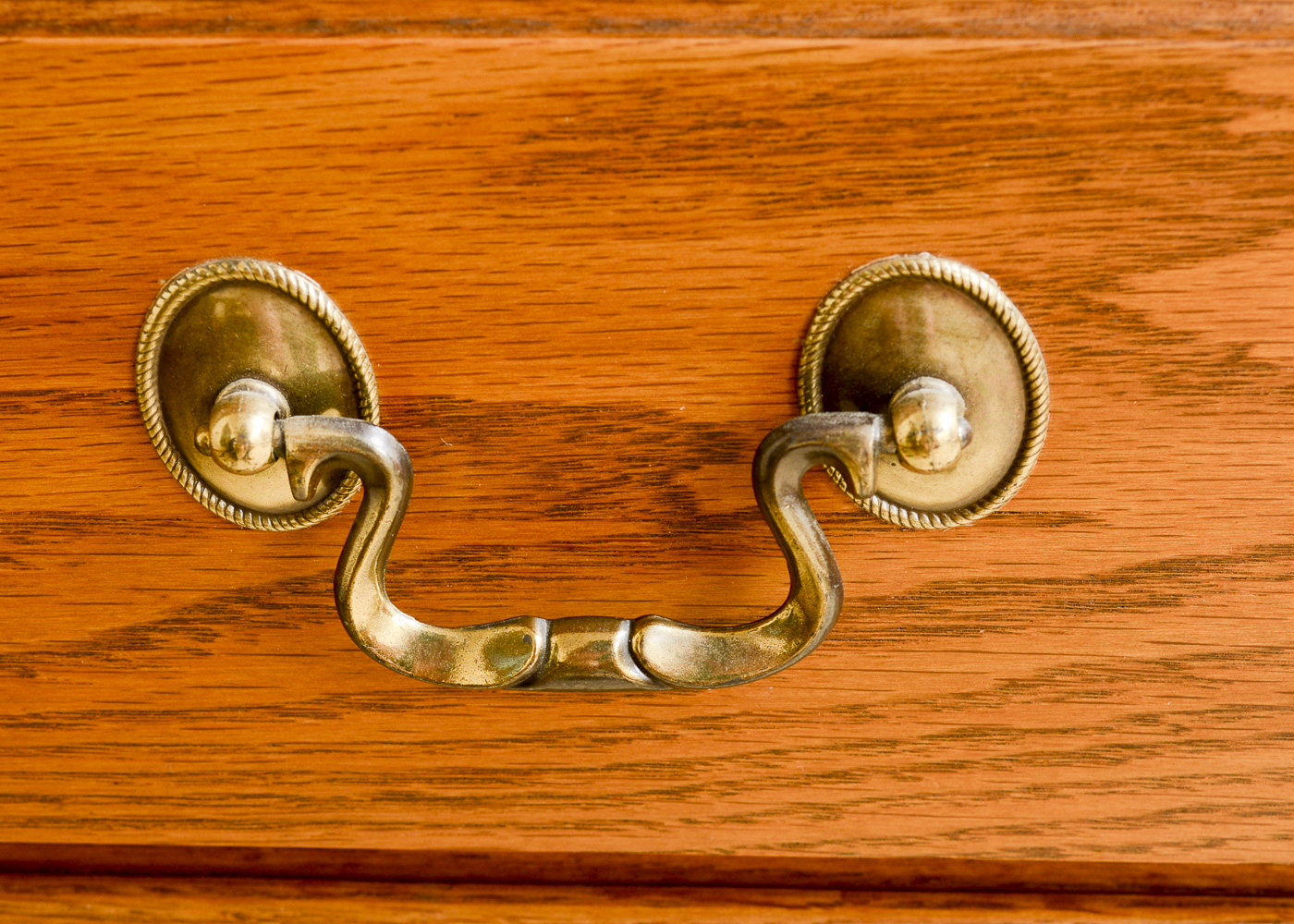 Cochrane Oak Lighted China Cabinet