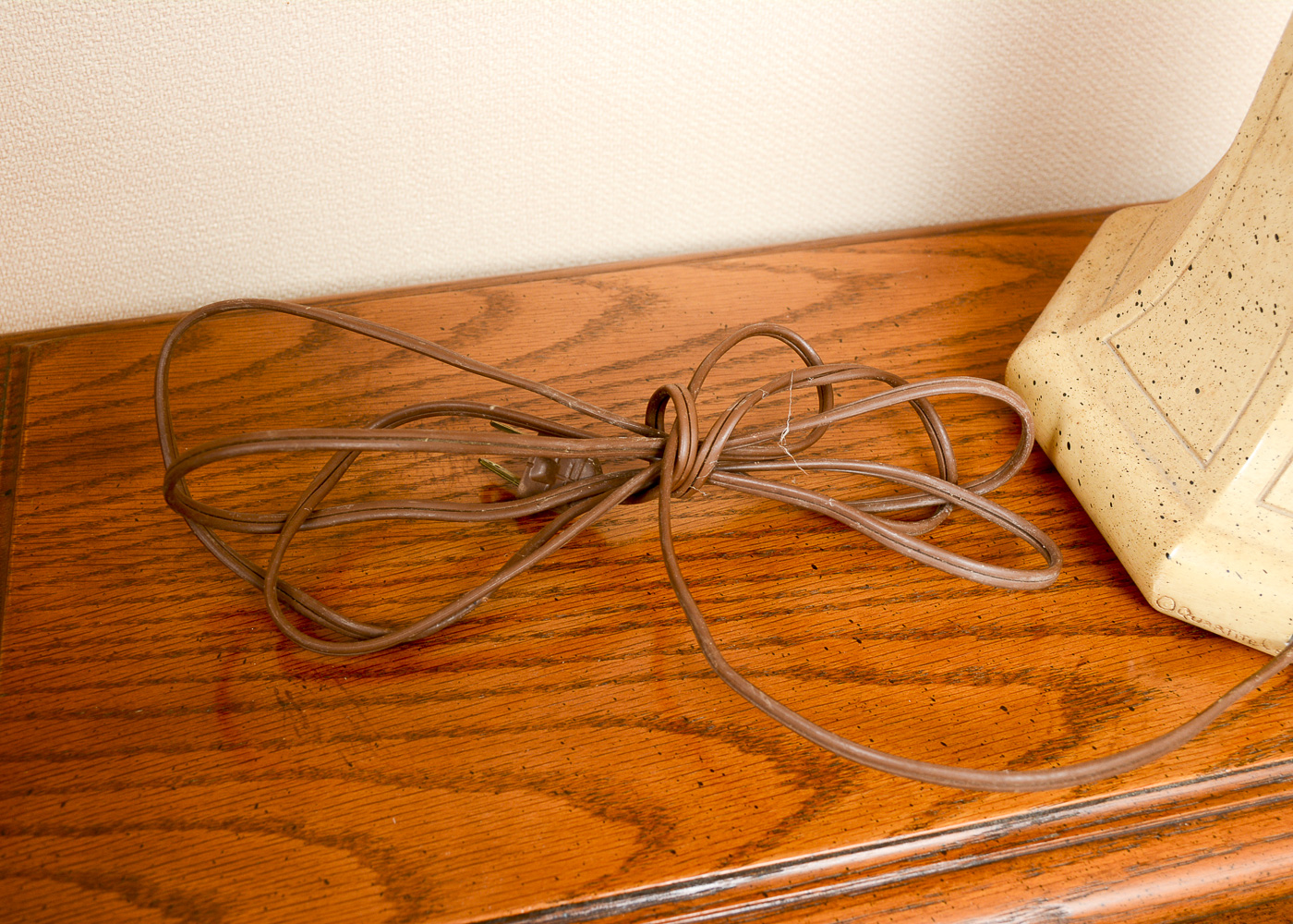 Plaster Patriotic Table Lamp