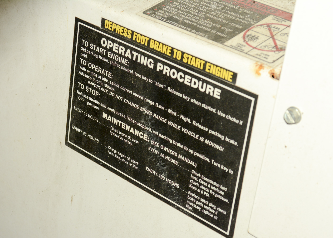 1985 "The Hauler" Utility Vehicle