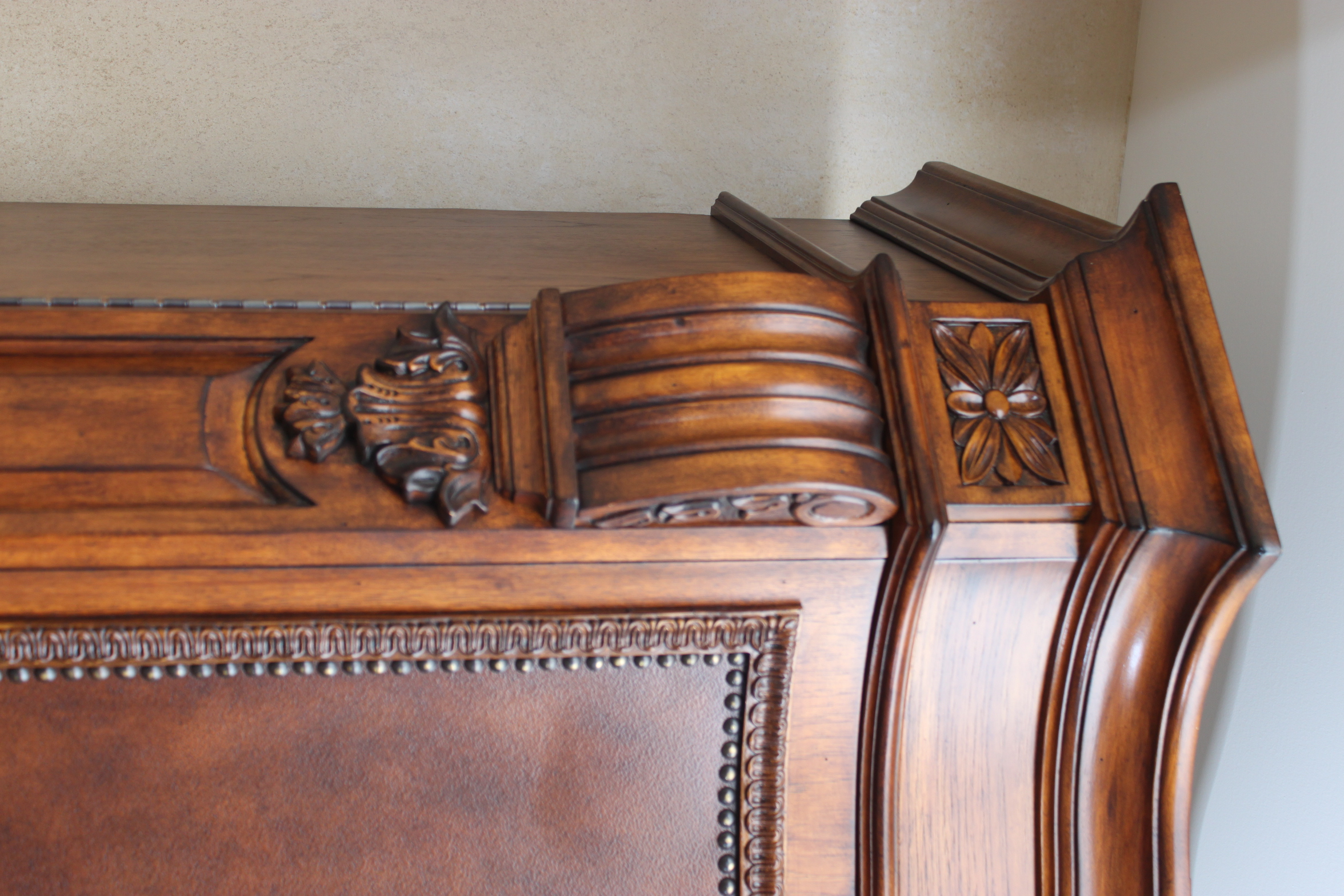 Louis XVI Inspired Serpentine Front Armoire by Pulaski Furniture