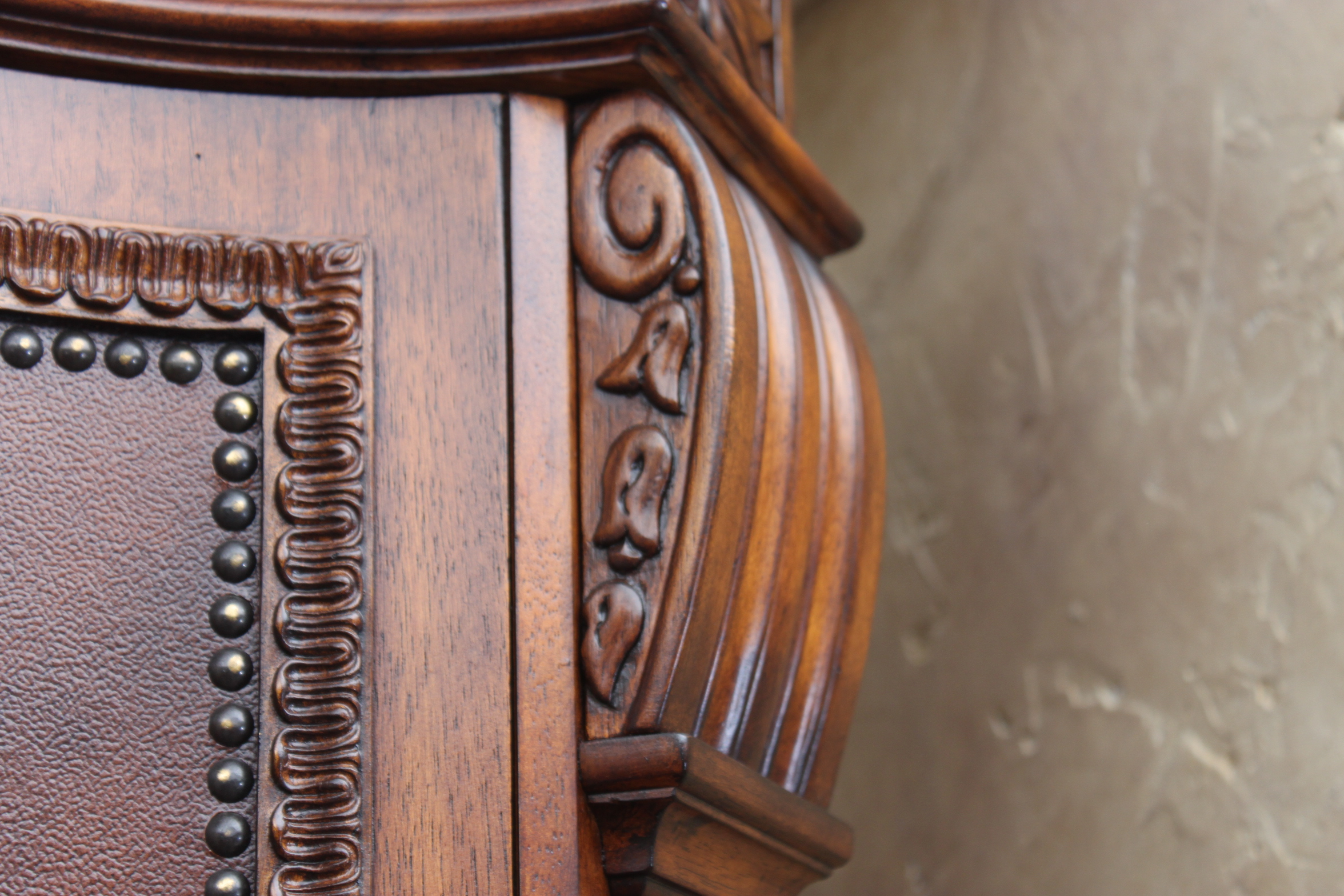 Louis XVI Inspired Serpentine Front Armoire by Pulaski Furniture