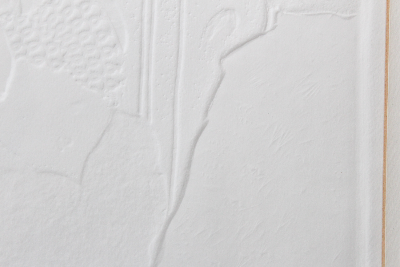 Martha Looker Embossed Relief Print