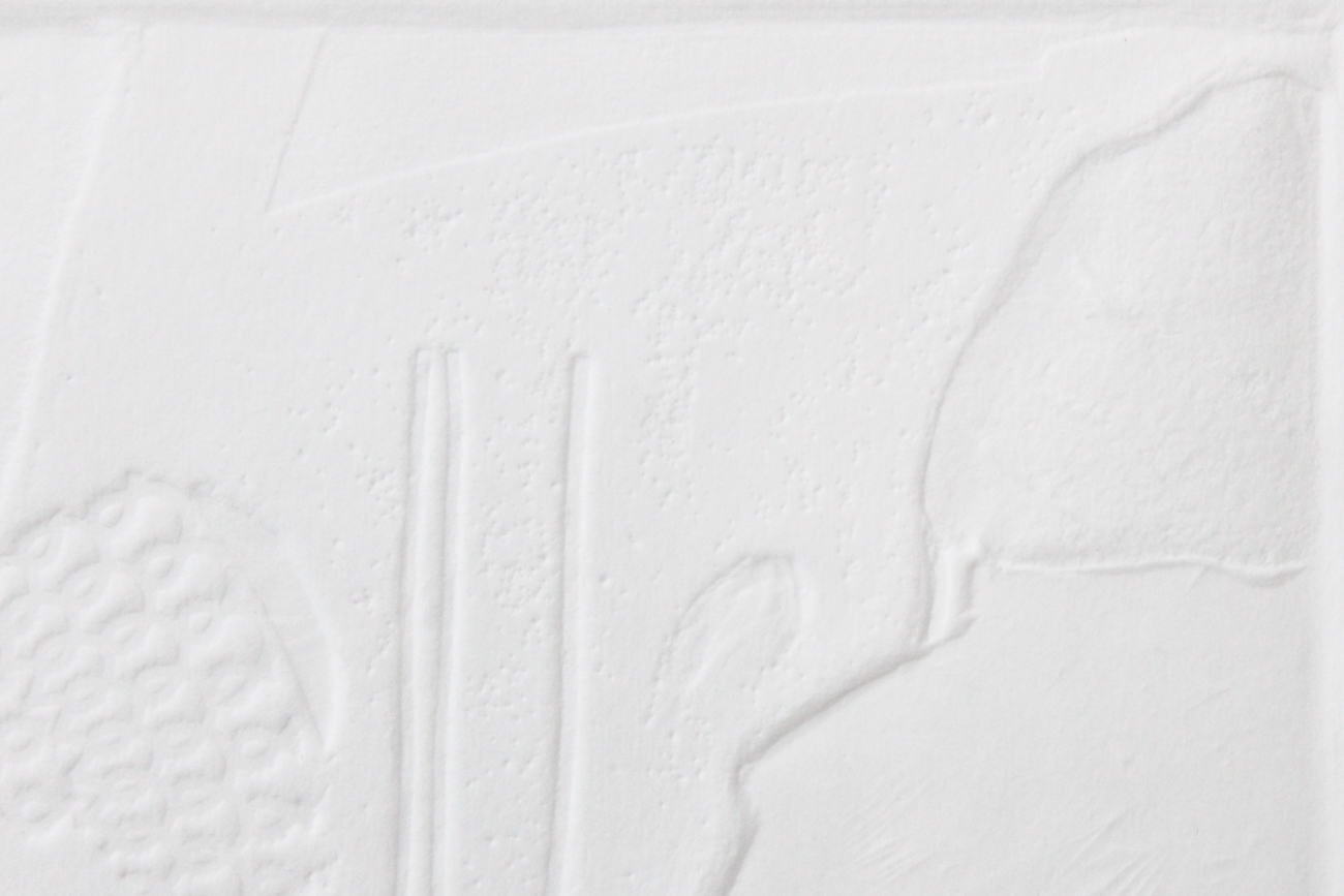 Martha Looker Embossed Relief Print