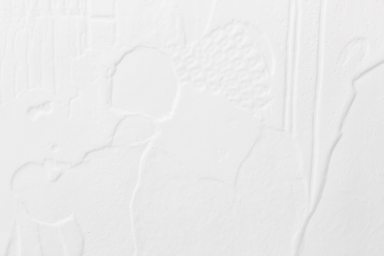 Martha Looker Embossed Relief Print