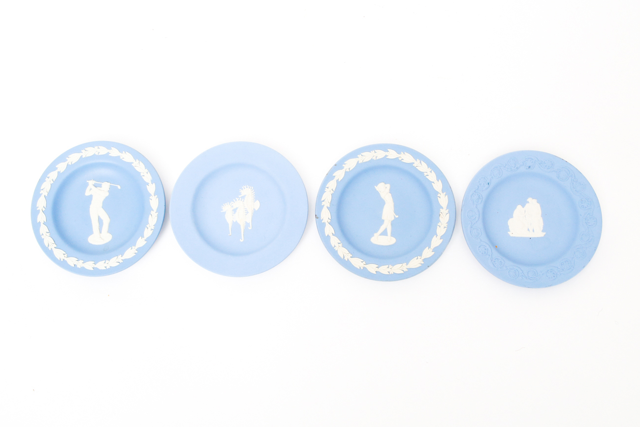 Collection of Classic Blue Jasperware by Wedgwood