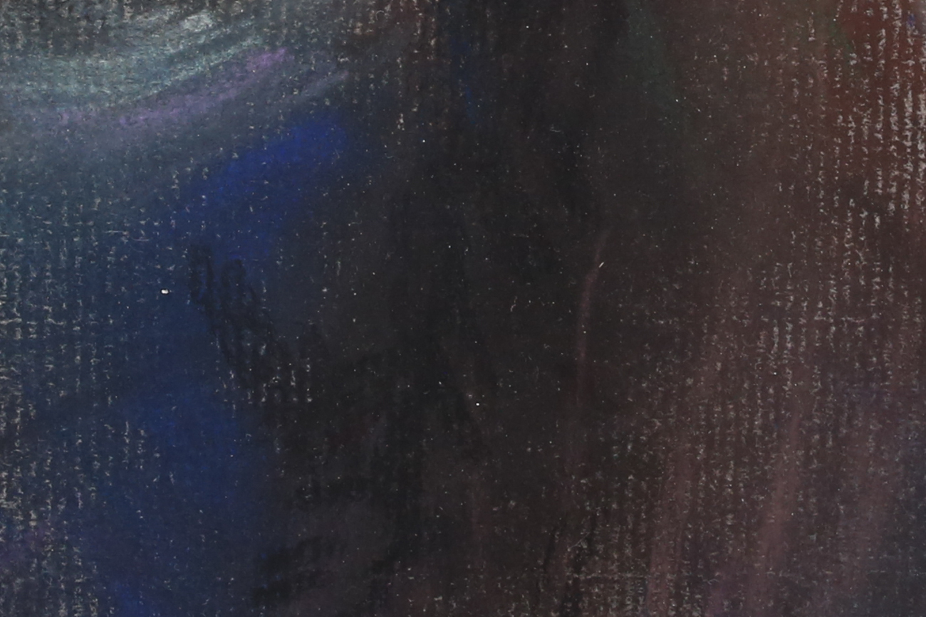 Hildegard Hefell Original Pastel Portrait