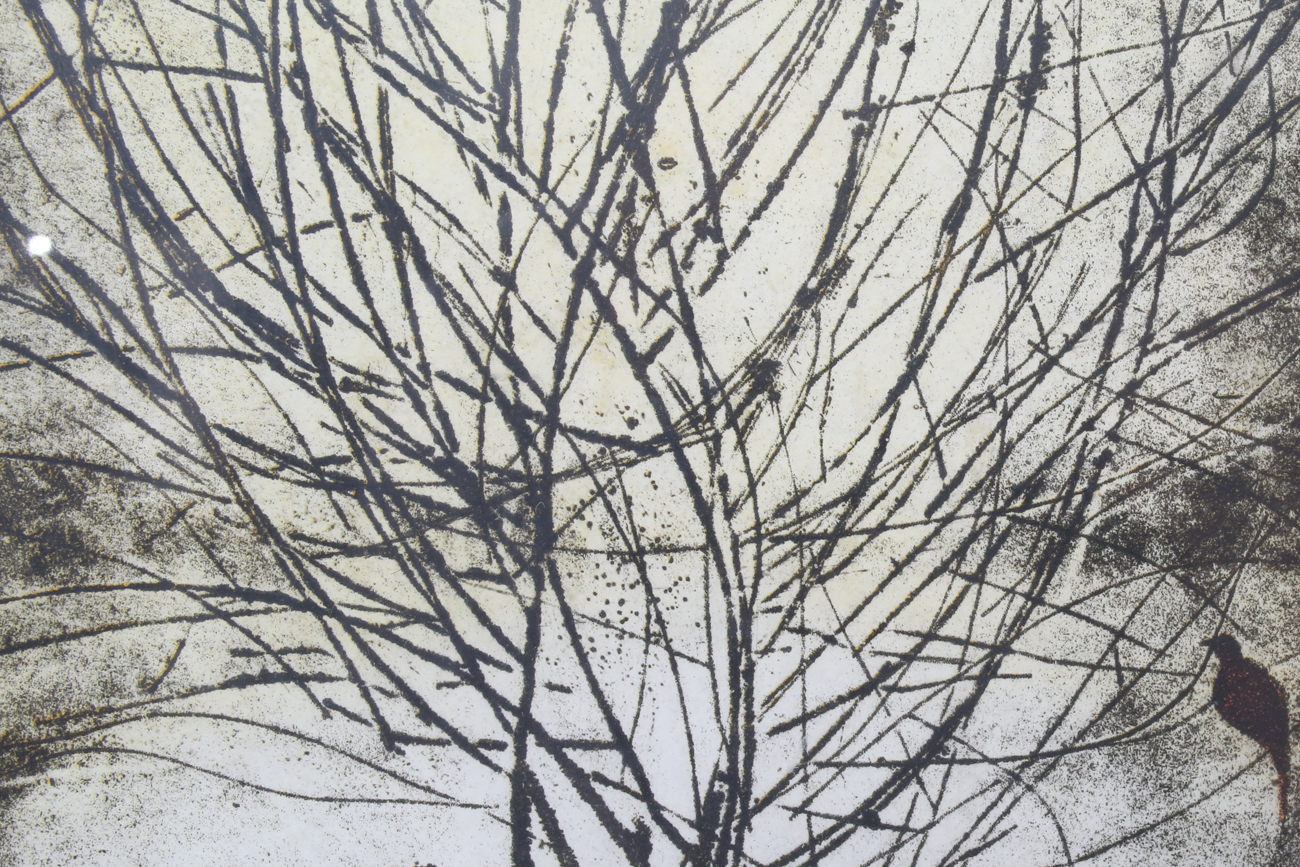 Signed Limited Edition Intaglio Print "Summer" by E. Vaun