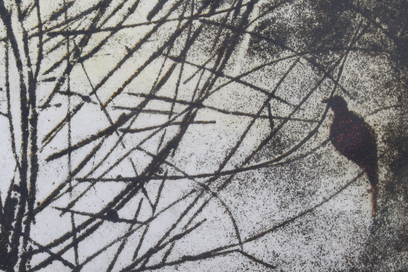 Signed Limited Edition Intaglio Print "Summer" by E. Vaun