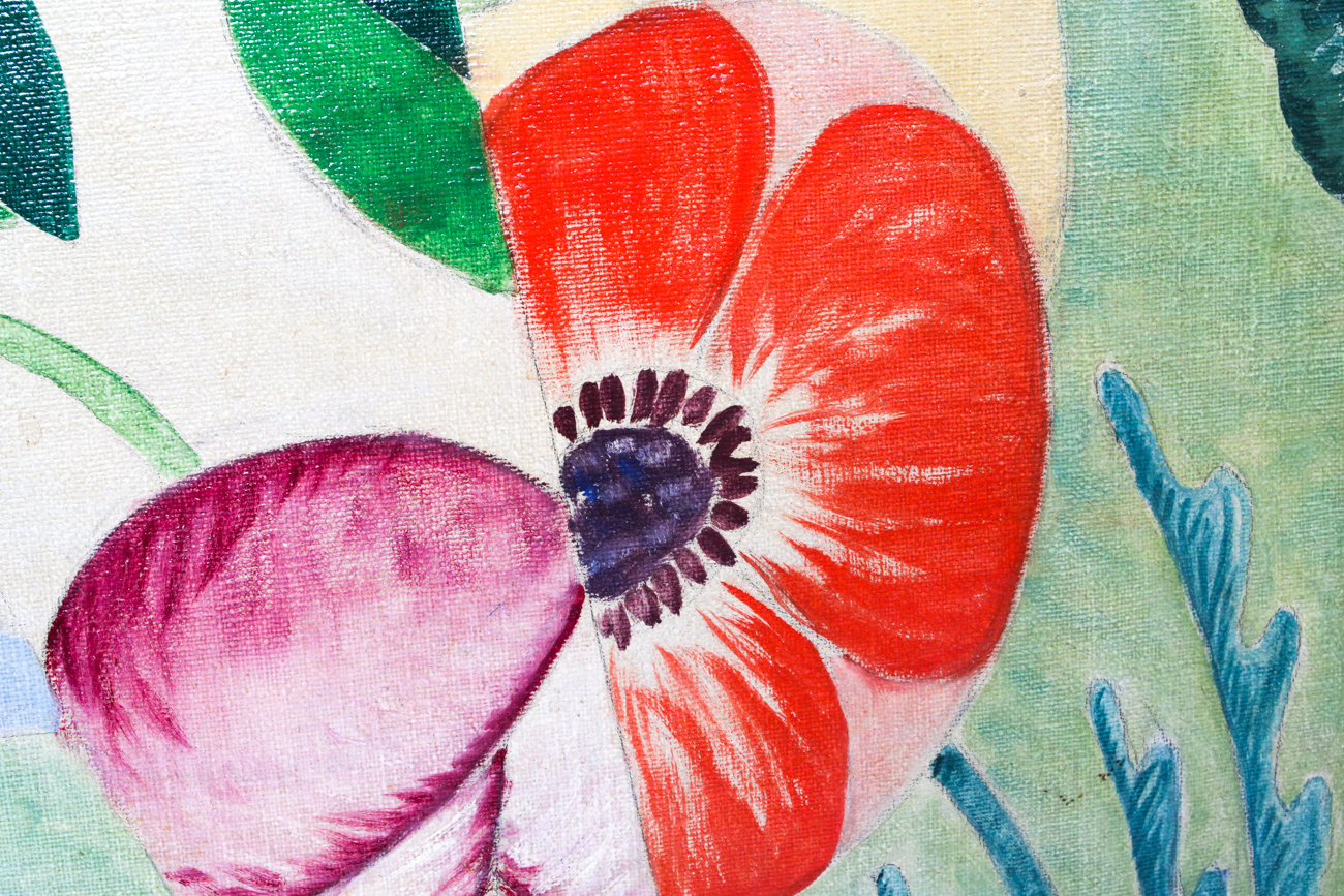 Original Mixed Floral Oil Painitng