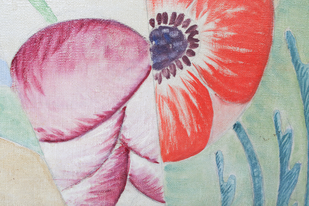 Original Mixed Floral Oil Painitng