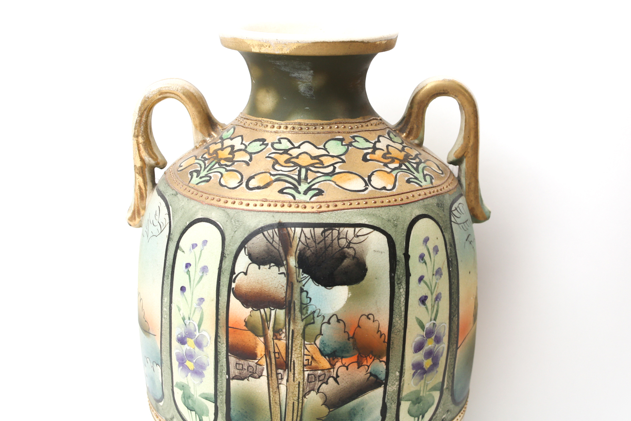 Art Nouveau Period Japanese Vase