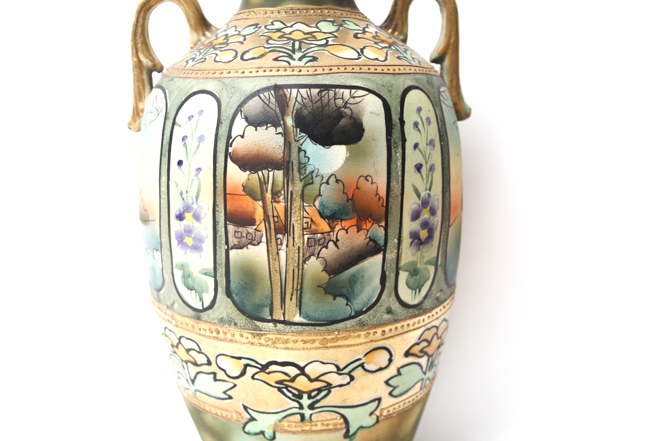 Art Nouveau Period Japanese Vase