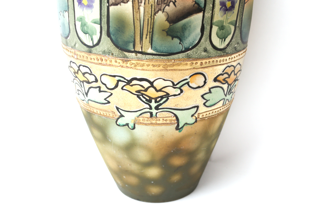 Art Nouveau Period Japanese Vase
