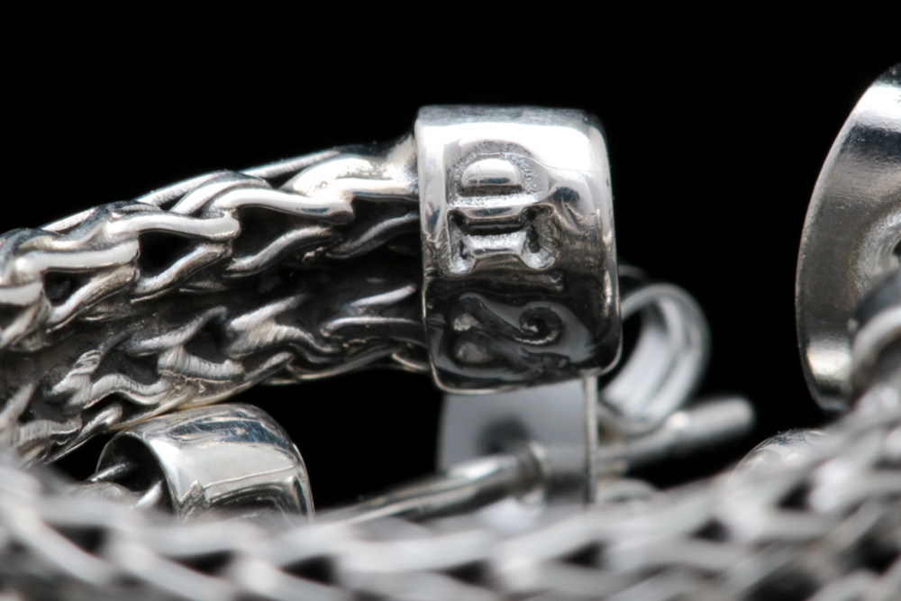 Robert Manse Sterling Silver Hoop Earrings