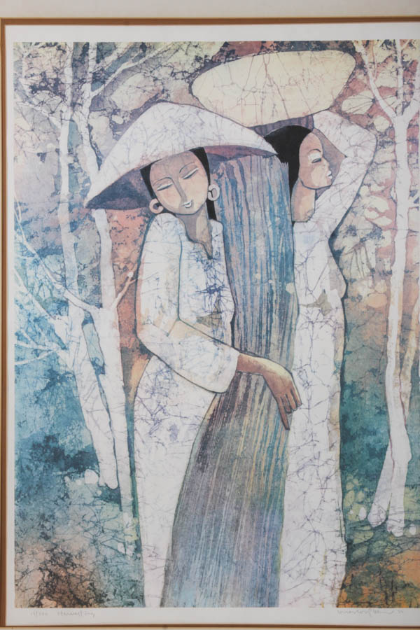 Signed Print "Harvesting"