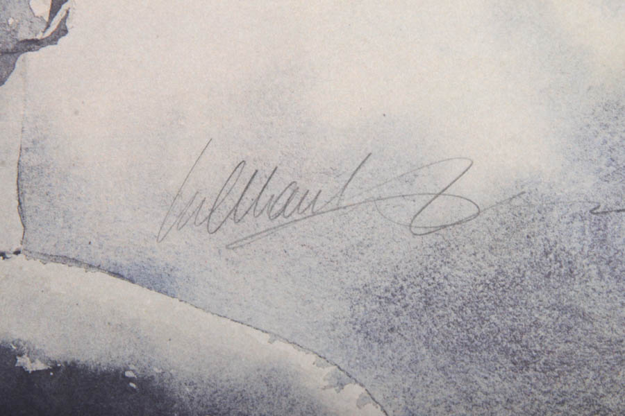 Art Gallery Poster Signed William Matthews Print