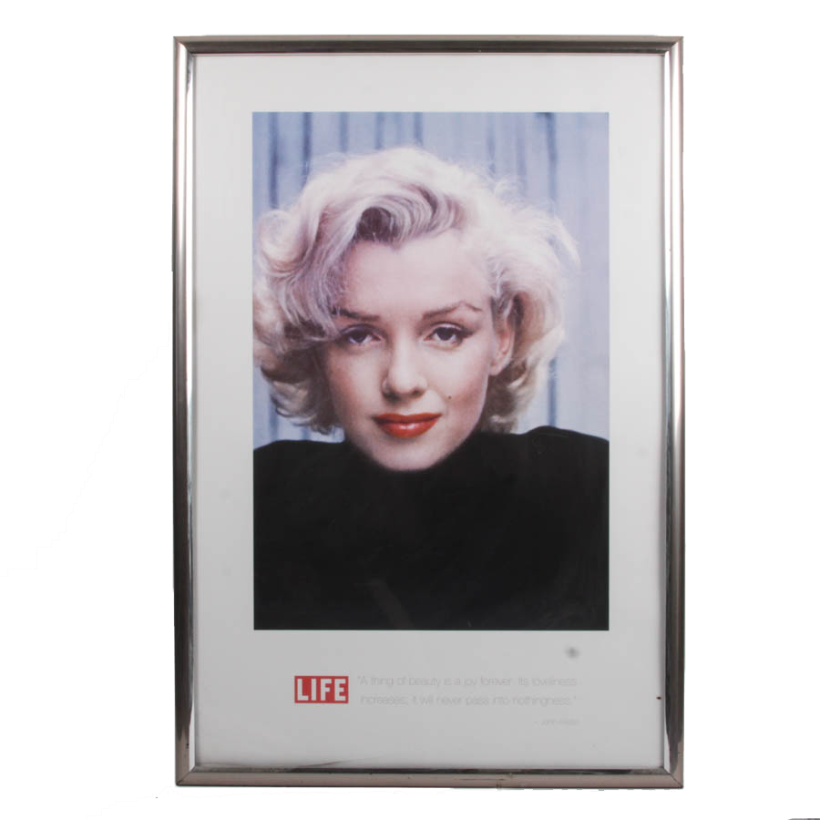 Marilyn Monroe "LIFE" Poster