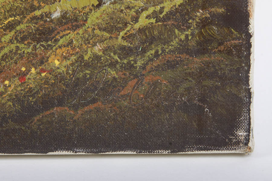 Wolbeck Landscape Oil Painting on Stretched Canvas