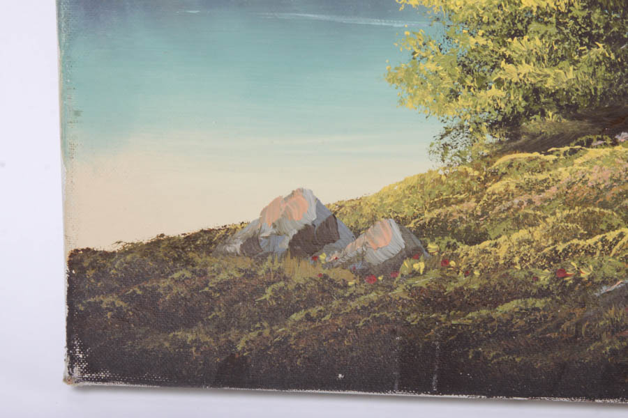 Wolbeck Landscape Oil Painting on Stretched Canvas