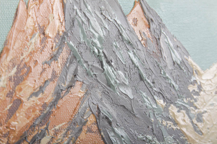 Wolbeck Landscape Oil Painting on Stretched Canvas