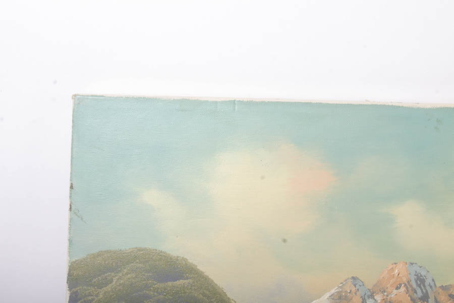 Wolbeck Landscape Oil Painting on Stretched Canvas