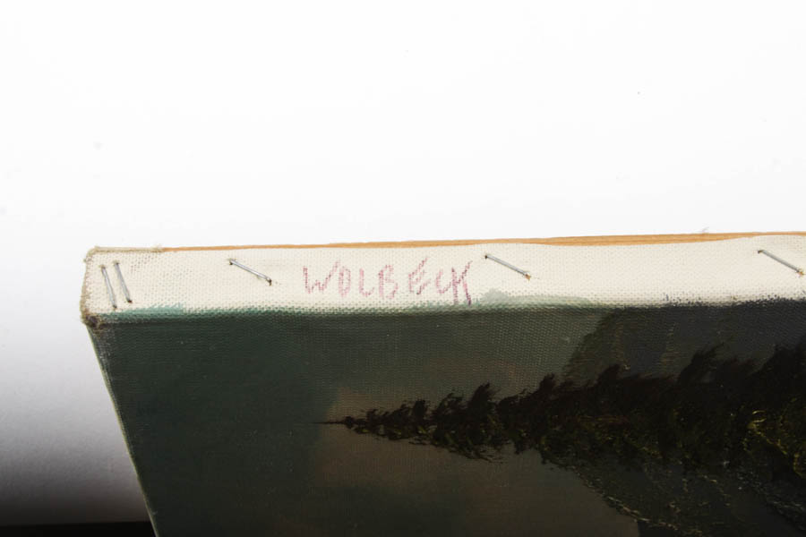 Wolbeck Landscape Oil Painting on Stretched Canvas