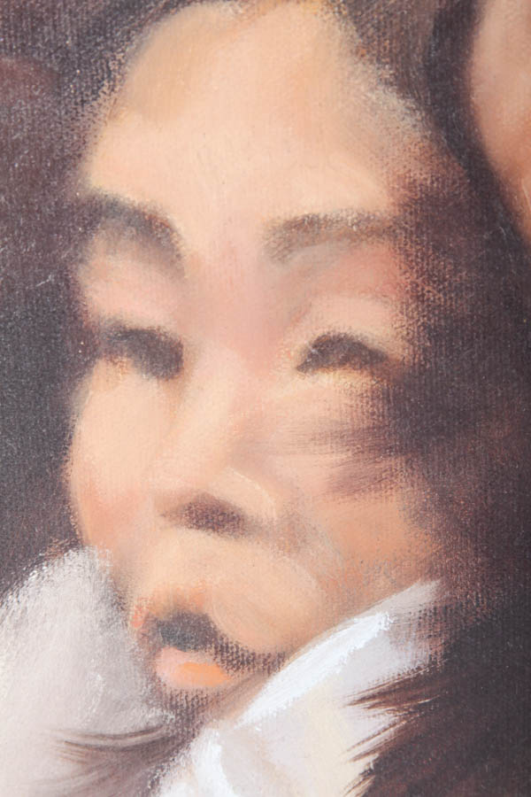Harvey Gamble Oil Portrait on Canvas