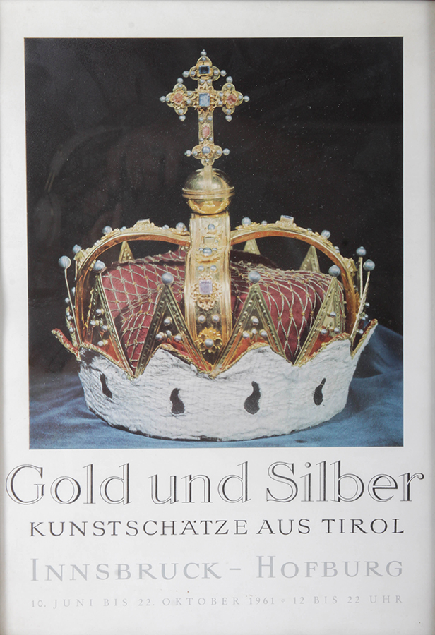 Gold und Silber Poster
