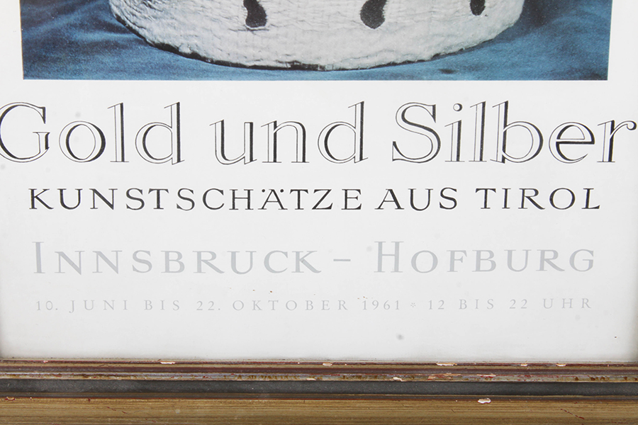 Gold und Silber Poster