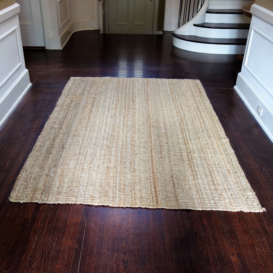 Flatwoven Jute Neutral Area Rug